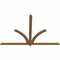 Ekena Millwork Redmond Smooth Timber Gable Bracket, Western Red Cedar, 84"W x 56"H x 1 1/2"D x 3 1/2"F, 16/12 Pitch GBW084X56X0204RED00SWR - alternate 3